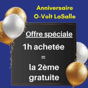 SOIRÉE ANNIVERSAIRE – 1 AN O-VOLT LASALLE