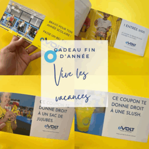 Livret de coupon – fin d’année scolaire